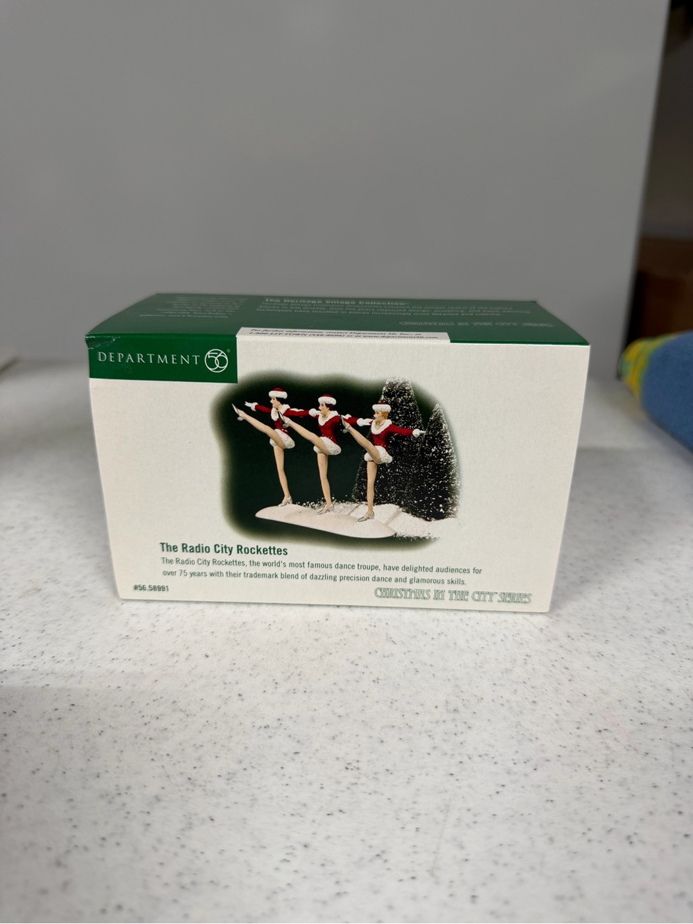 Dept 56 Radio City Rockettes Christmas in the City Series #58991 In Original Box